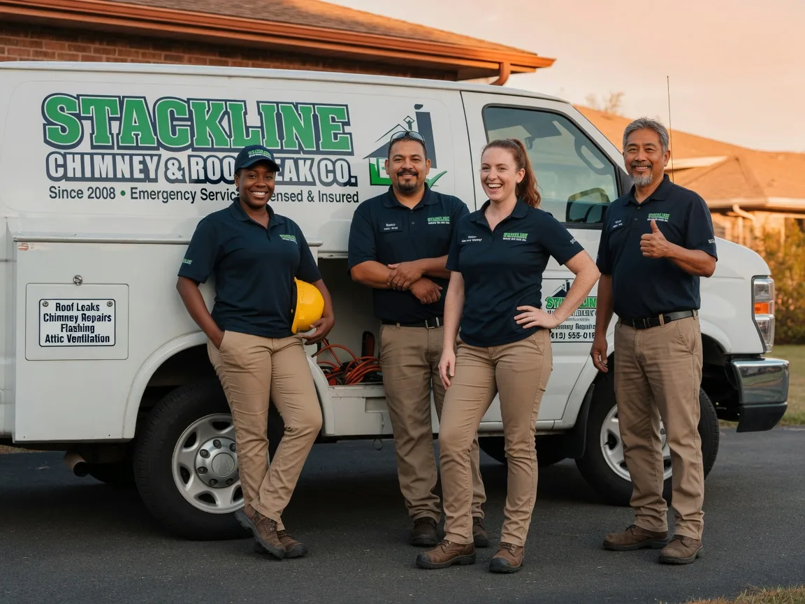 Chimney flashing repair company in Ossian, IA